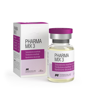 PharmaMix-3 от Pharmacom Labs 500mg — флакон и упаковка